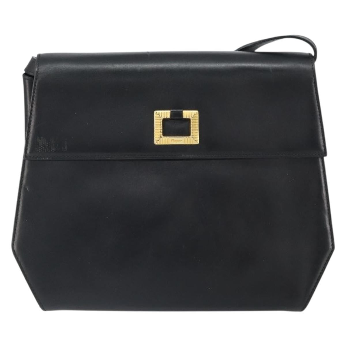 Salvatore Ferragamo Vintage Shoulder Bag Leather Product Image