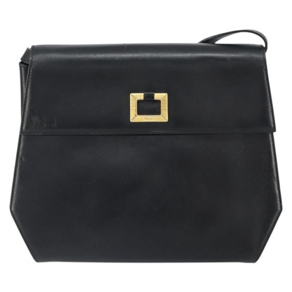 Salvatore Ferragamo Vintage Shoulder Bag Leather Product Image