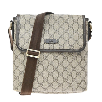 Gucci Flap Messenger GG Coated Canvas Small