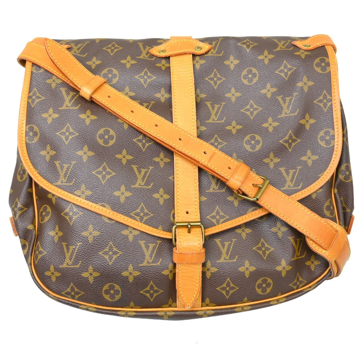 Louis Vuitton Saumur Monogram Canvas 35