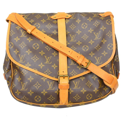Louis Vuitton Saumur Monogram Canvas 35