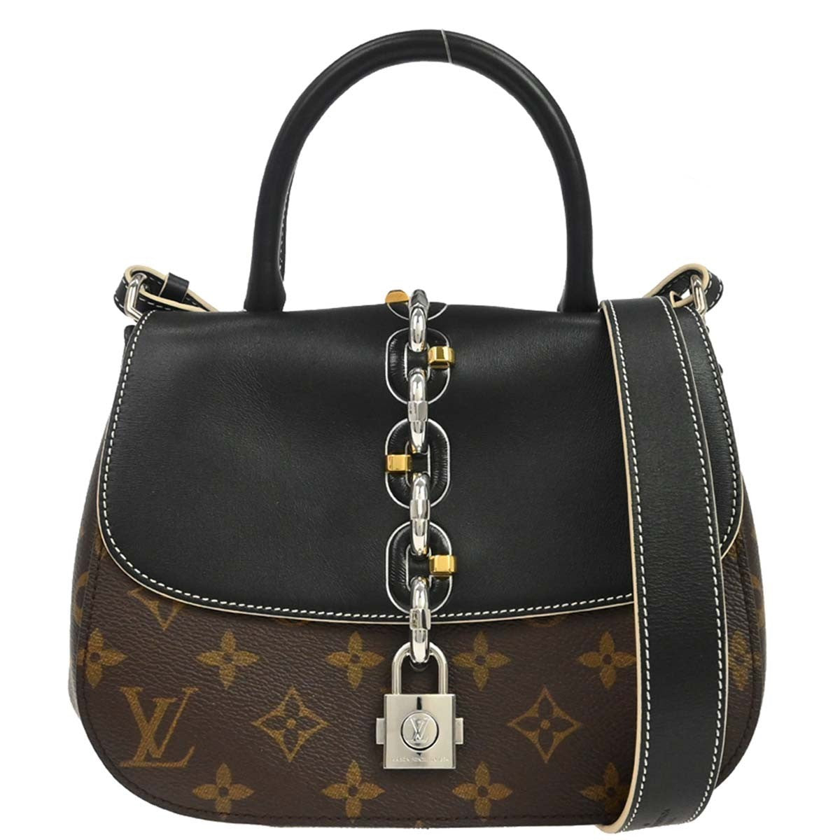 Louis Vuitton Chain It Monogram Canvas with Leather PM