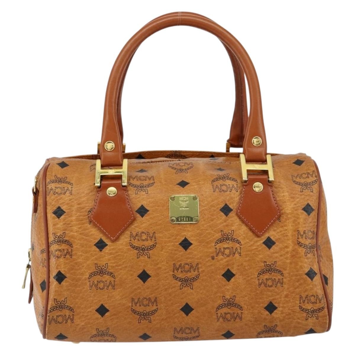 MCM Visetos logogramme Canvas and Leather Product Image