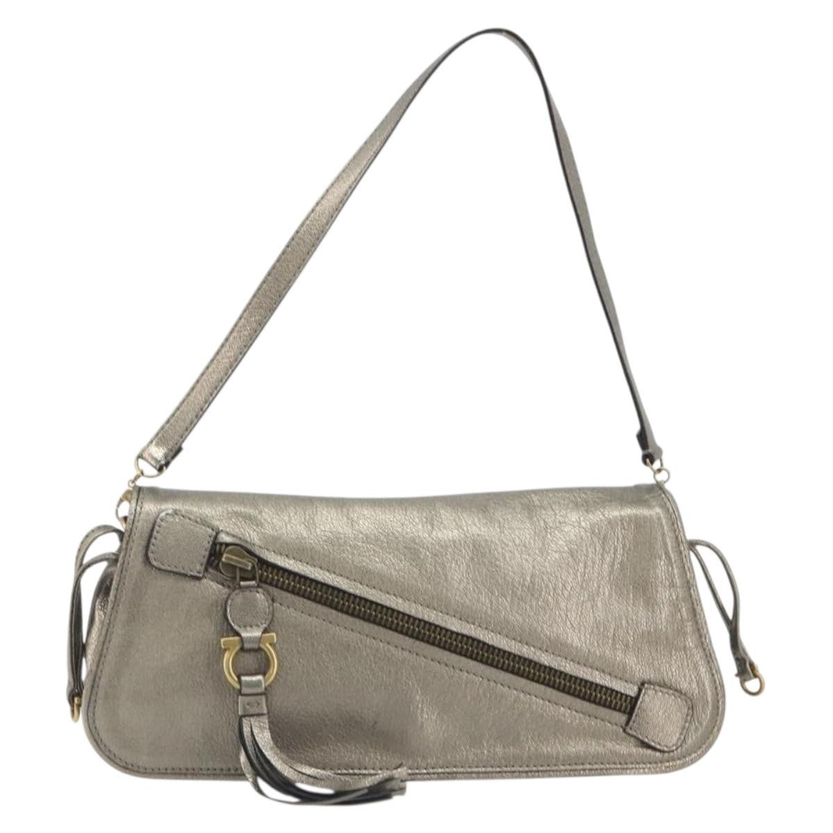 Salvatore Ferragamo Gancini Leather Product Image