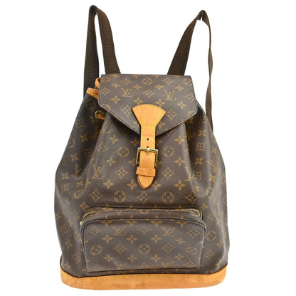 Louis Vuitton Vintage Montsouris Monogram Canvas GM