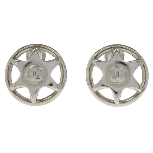 Chanel Vintage Cut-out CC Clip-On Metal Product Image