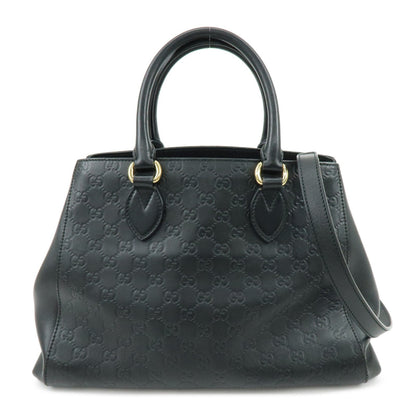 Gucci Soft Signature Convertible Top Handle Guccissima Leather Large