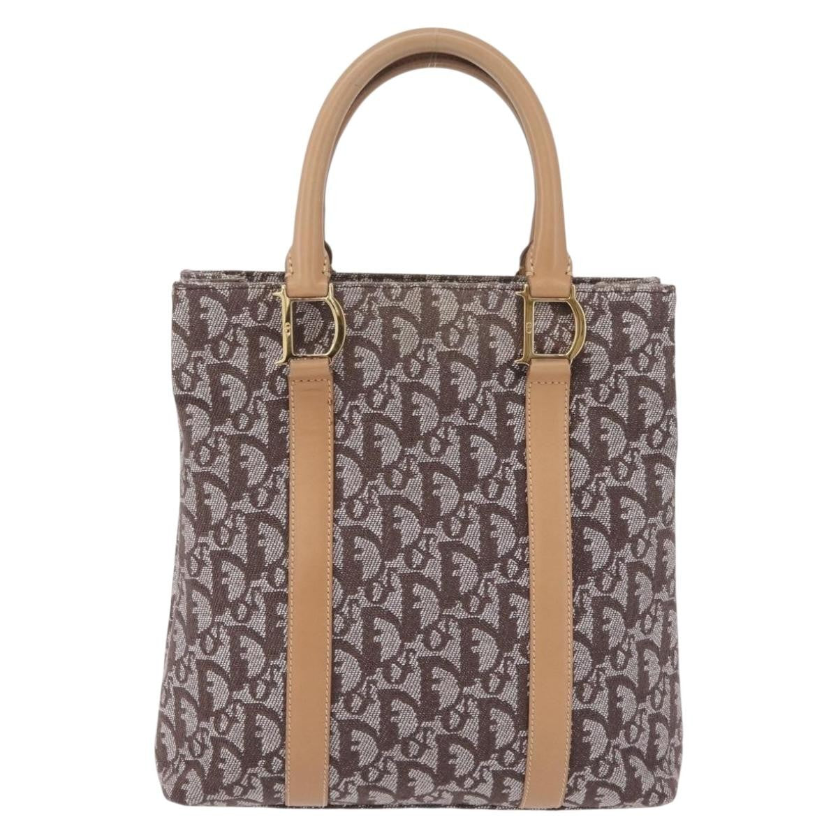 Christian Dior Vintage Open Diorissimo Canvas Small
