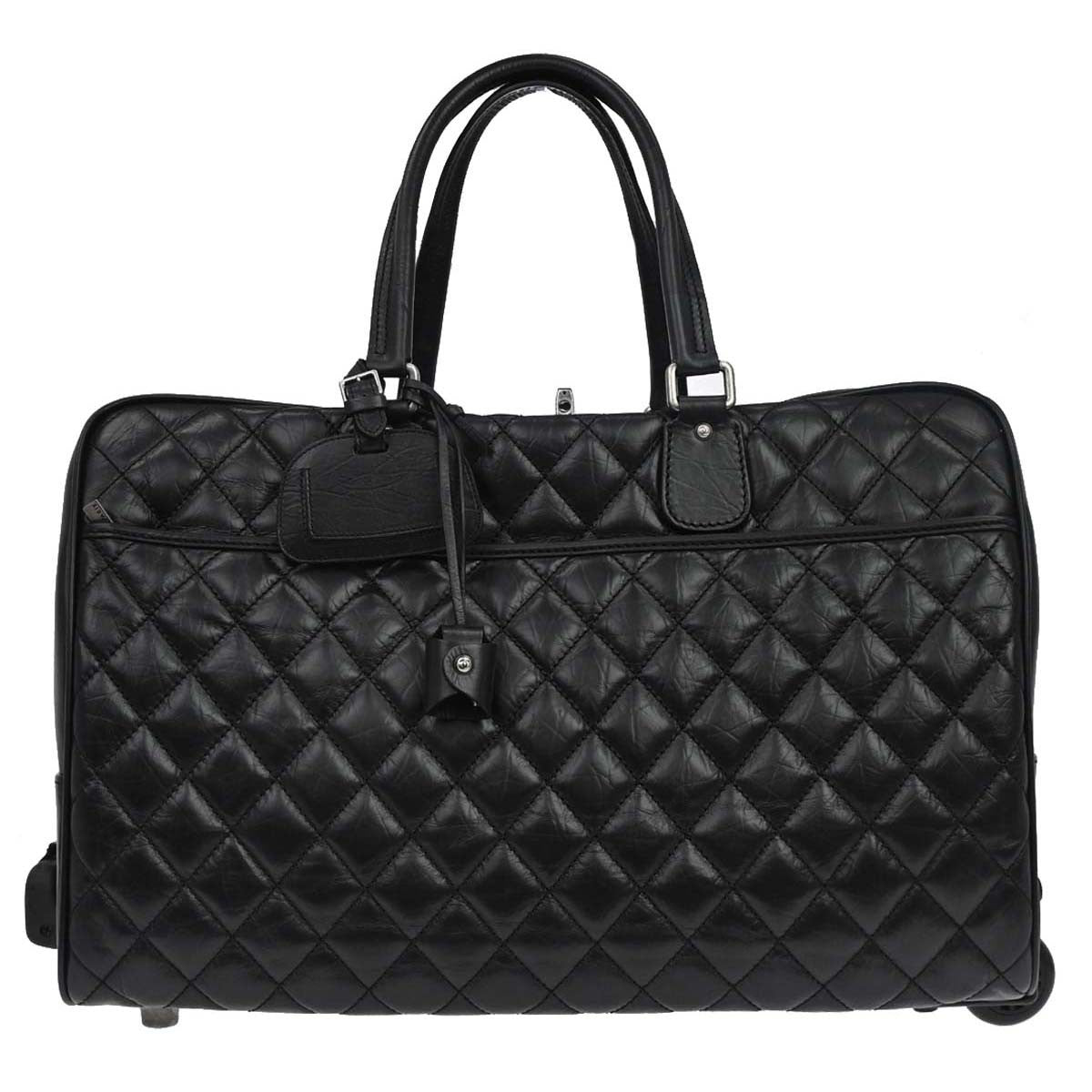 Chanel Chanel Paris New York Line Carry-On Bag calfskin size no available