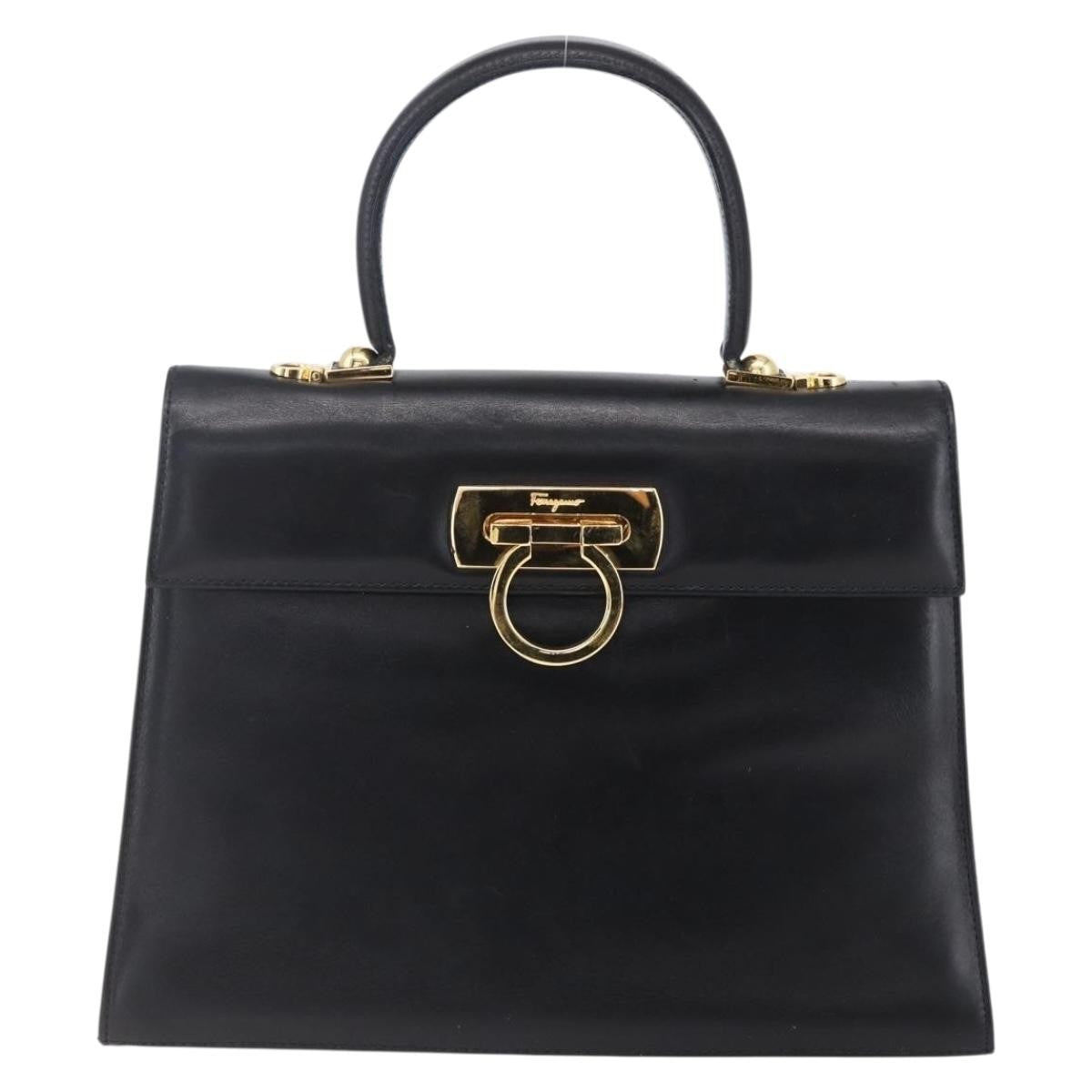 Salvatore Ferragamo Gancini handbag Leather Product Image