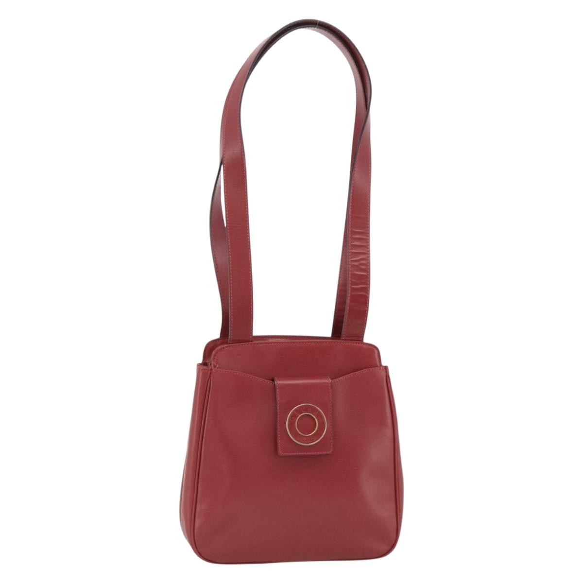 Celine Circle logo Leather Product Image