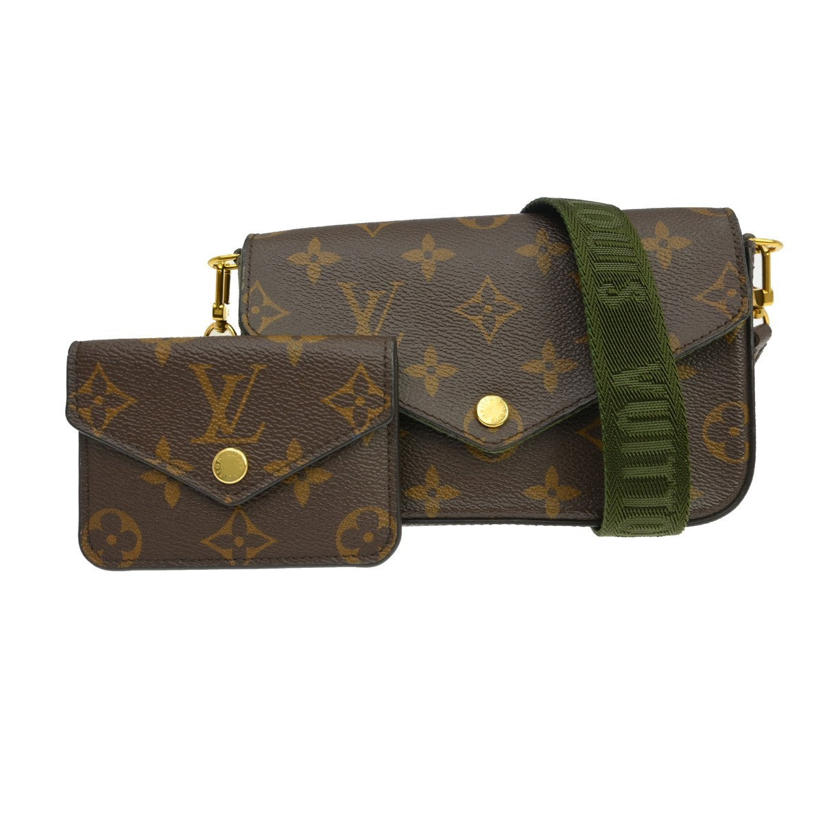Louis Vuitton Felicie Strap & Go Monogram Canvas Large