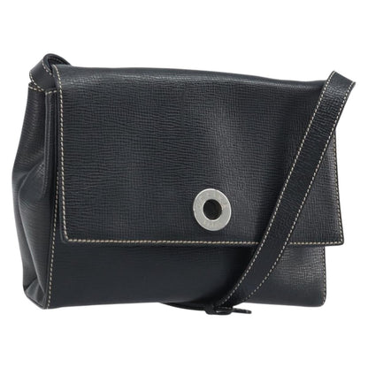 Celine Vintage Circle Logo Leather Small