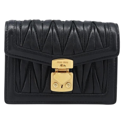 Miu Miu Biker Chain Matelasse Leather Product Image
