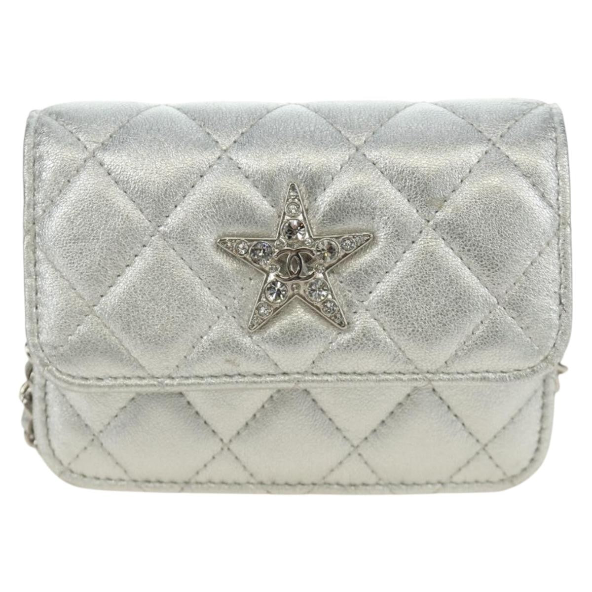 Chanel CC Star Flap Chain Belt Quilted Lambskin Product Image