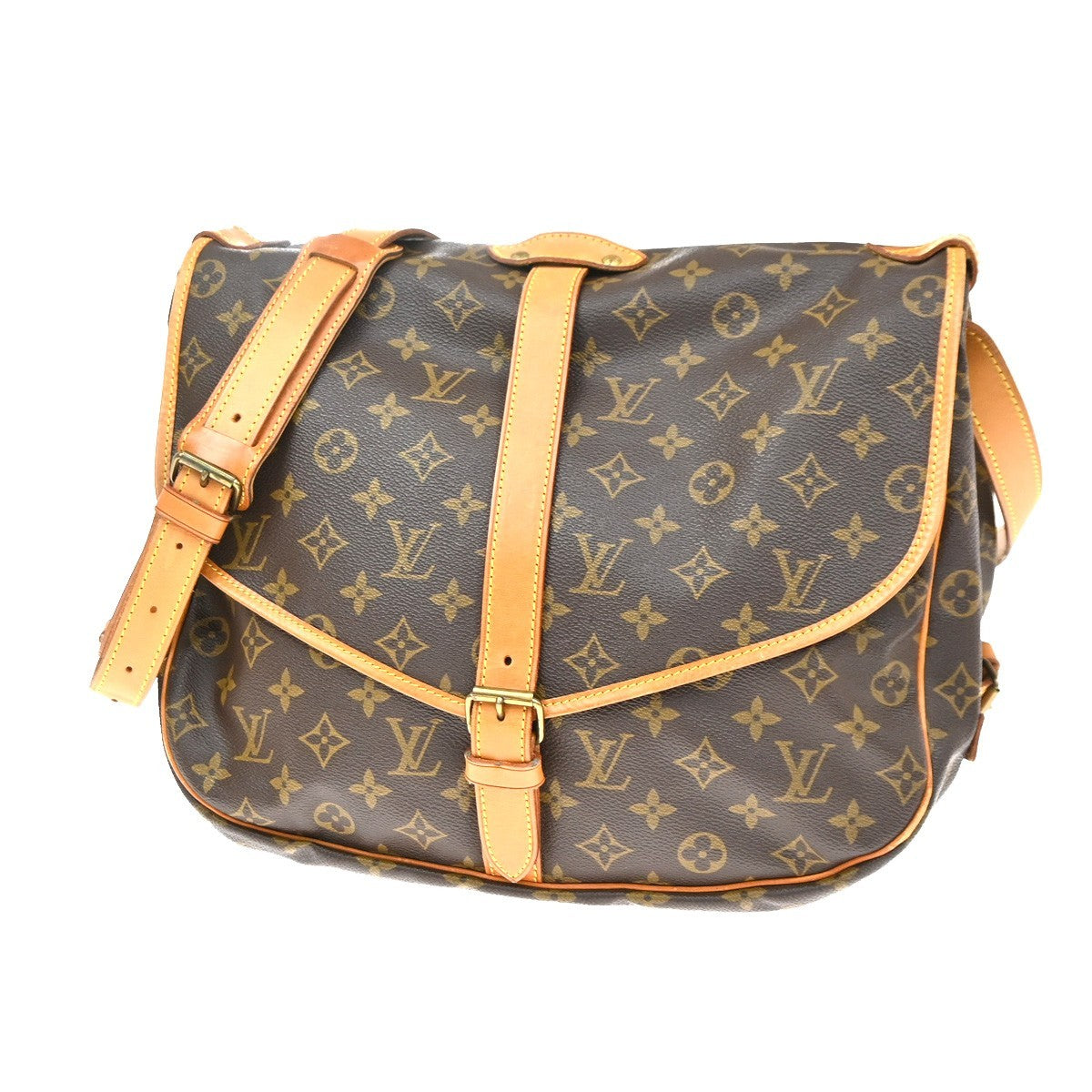 Louis Vuitton Saumur Monogram Canvas 35