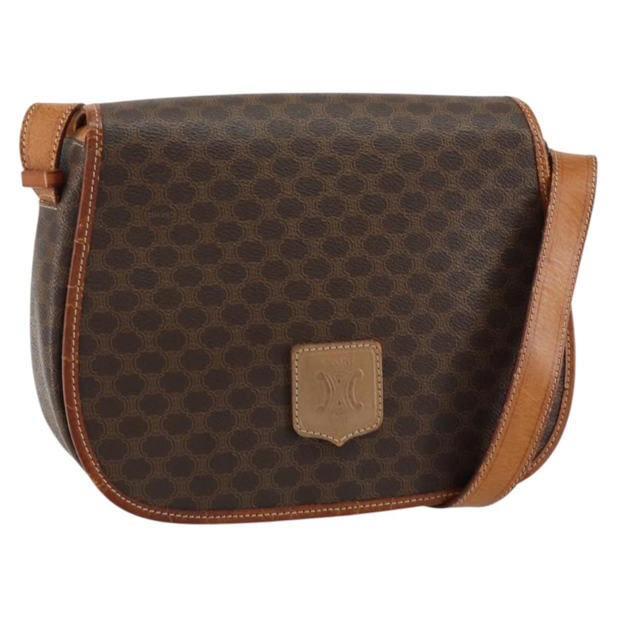 Celine Macadam Shoulder Bag PVC Leather Product Image