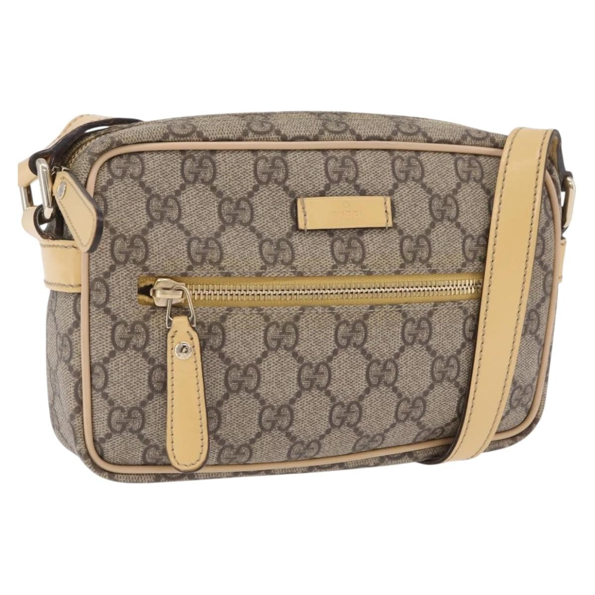Gucci Front Zip GG Canvas Small