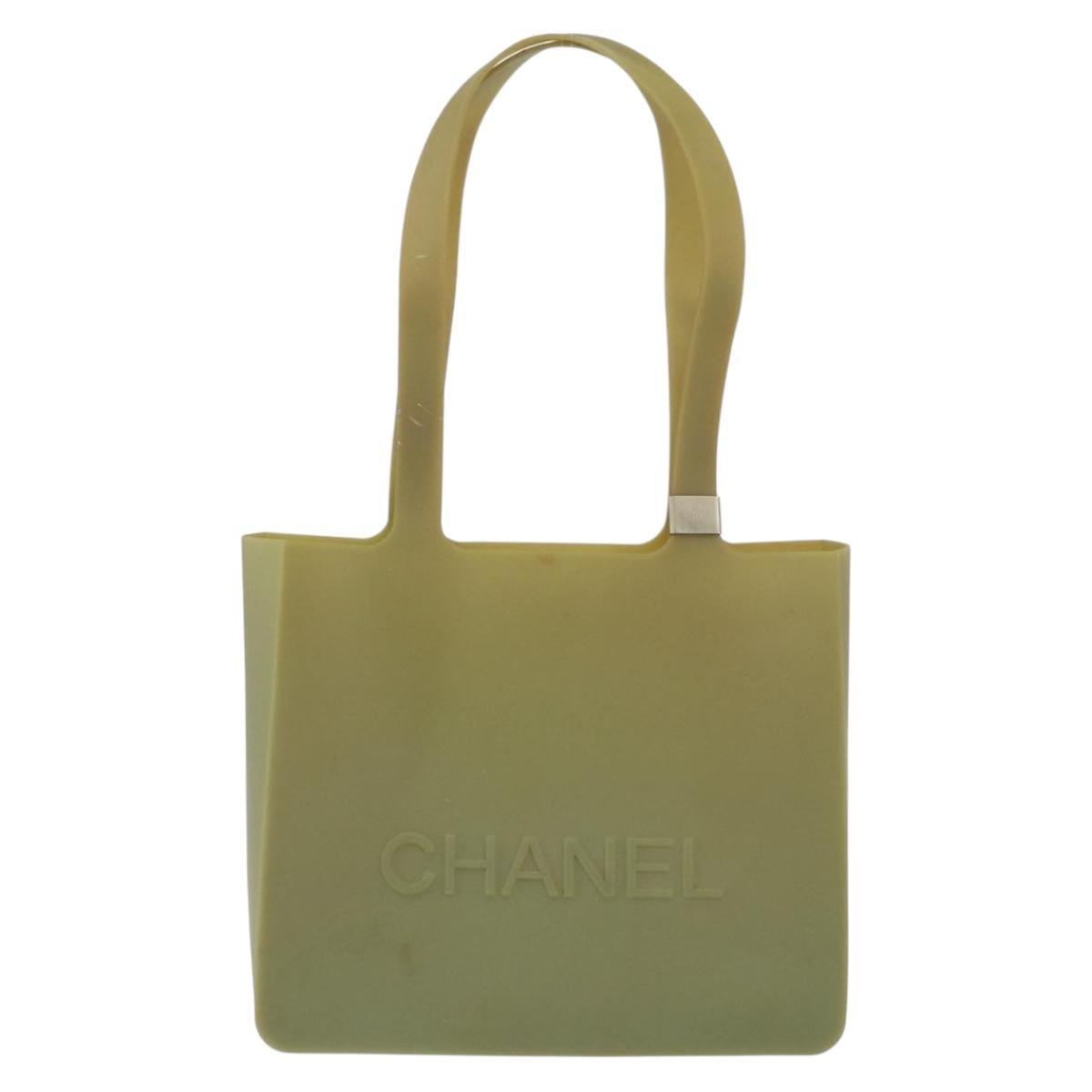 Chanel Vintage Logo Tote Plastic Product Image