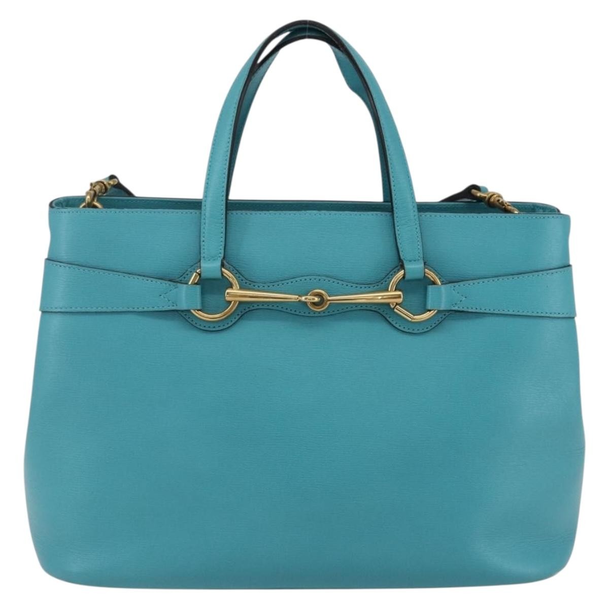 Gucci Bright Bit Convertible Tote Leather Medium