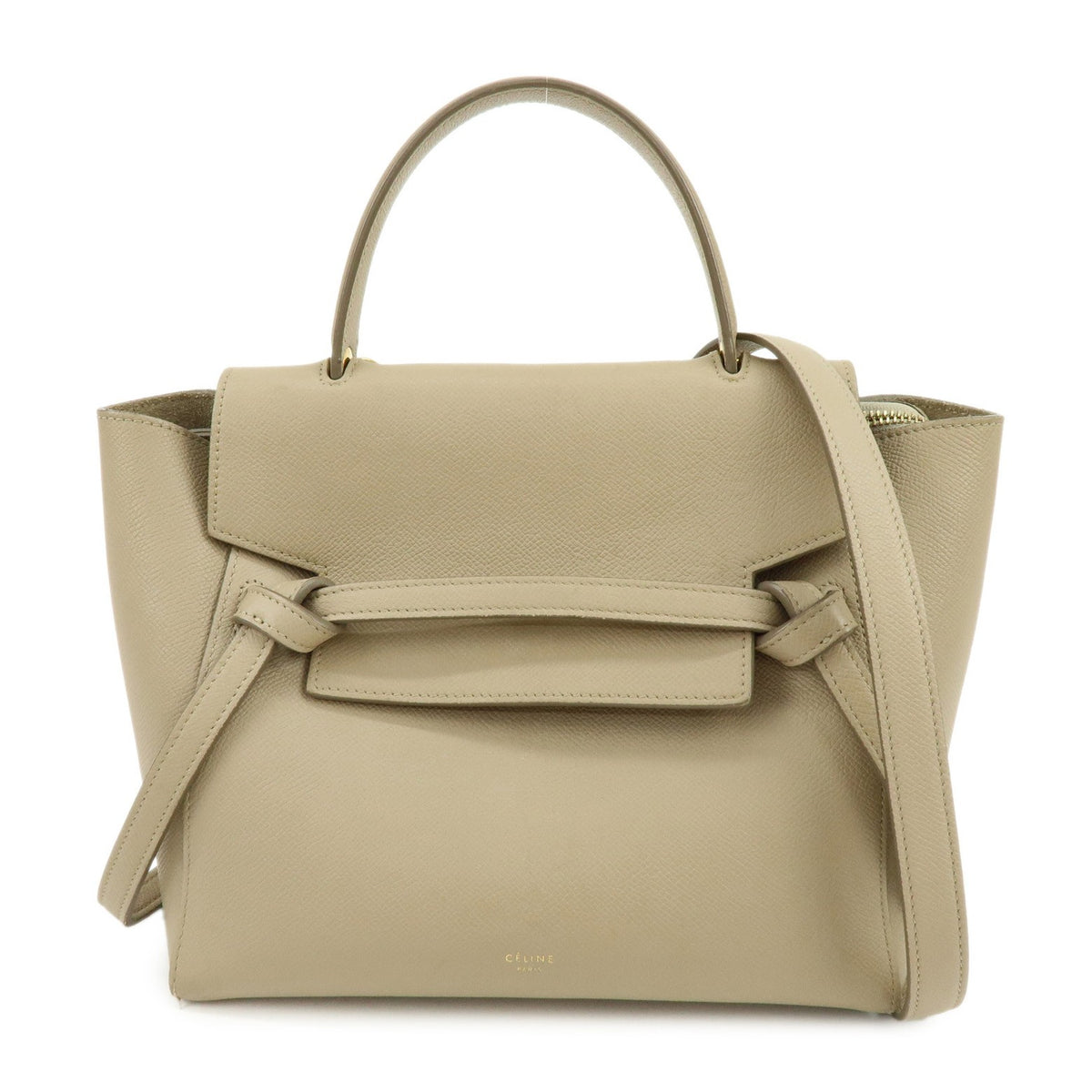 Celine Belt Textured Leather Medium