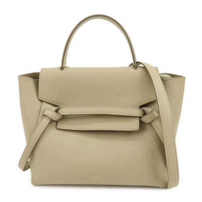 Celine Belt Textured Leather Medium