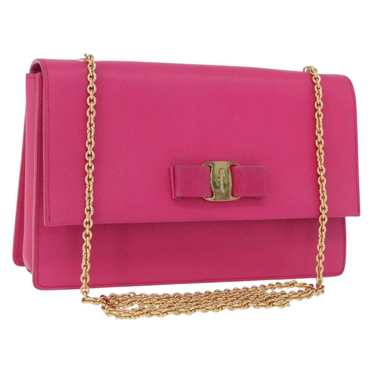Salvatore Ferragamo Vala Chain Leather Product Image