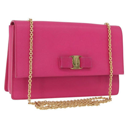 Salvatore Ferragamo Vala Chain Leather Product Image