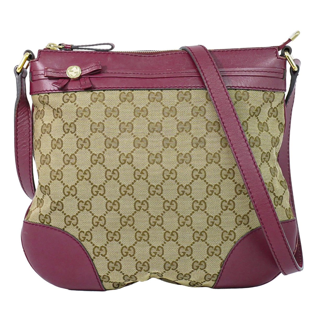 Gucci Mayfair Messenger GG Canvas and Leather Product Image