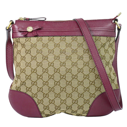 Gucci Mayfair Messenger GG Canvas and Leather Product Image