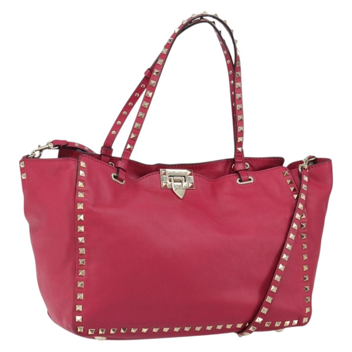 Valentino Garavani Rockstud Tote Soft Leather Medium