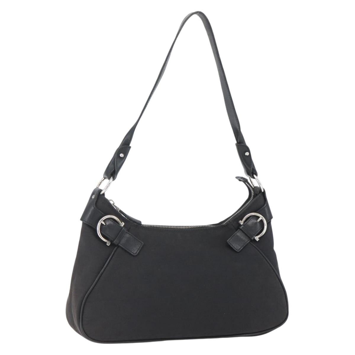 Salvatore Ferragamo Vintage Gancini Hobo Leather Medium