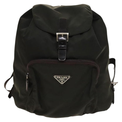 Prada Front Pocket Buckle Backpack Nylon Product Image