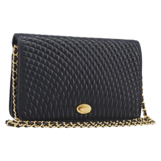 Bally Vintage Chain Quilted Leather Product Image
