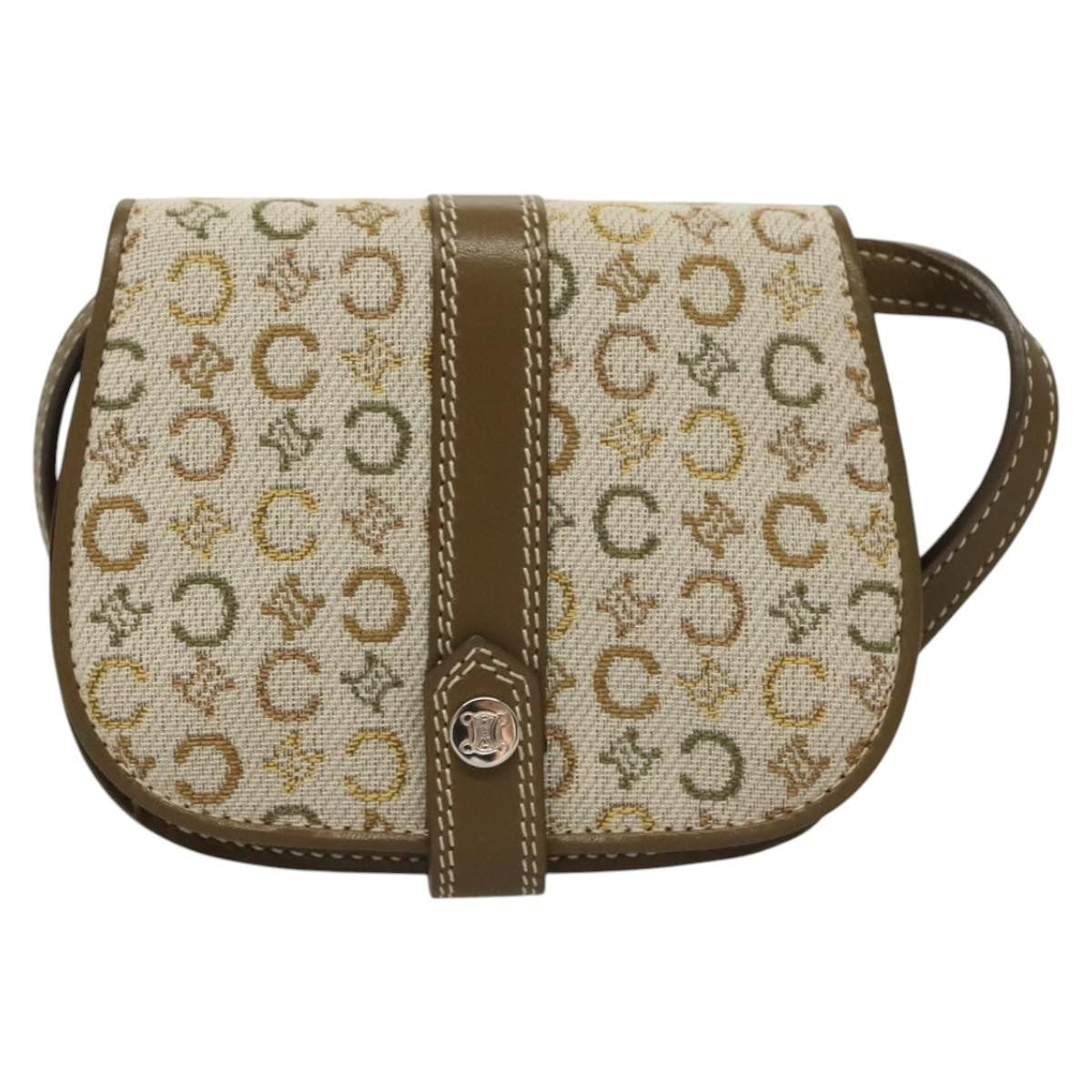 Celine Vintage Shoulder Bag Canvas Product Image