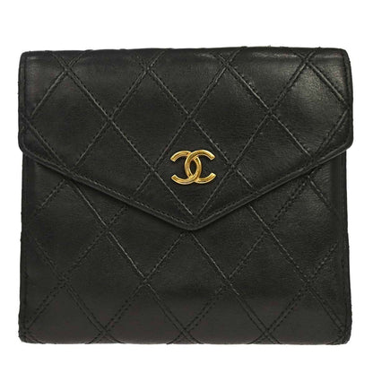 Chanel Envelope Gusset Chevron Lambskin Long