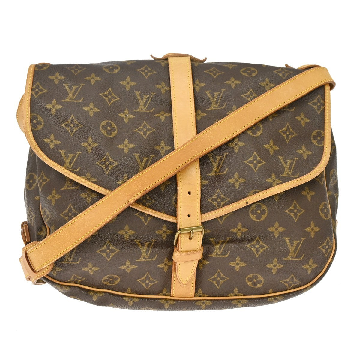 Louis Vuitton Saumur Monogram Canvas 35