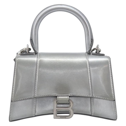 Balenciaga Hourglass Top Handle Leather Small