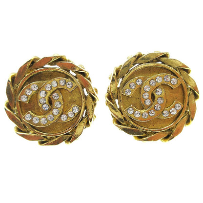 Chanel CC Button Clip-On Metal with Faux Pearl Product Image