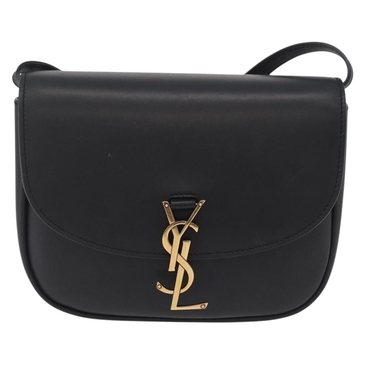 Saint Laurent Kaia Leather with Brogue Detail Medium