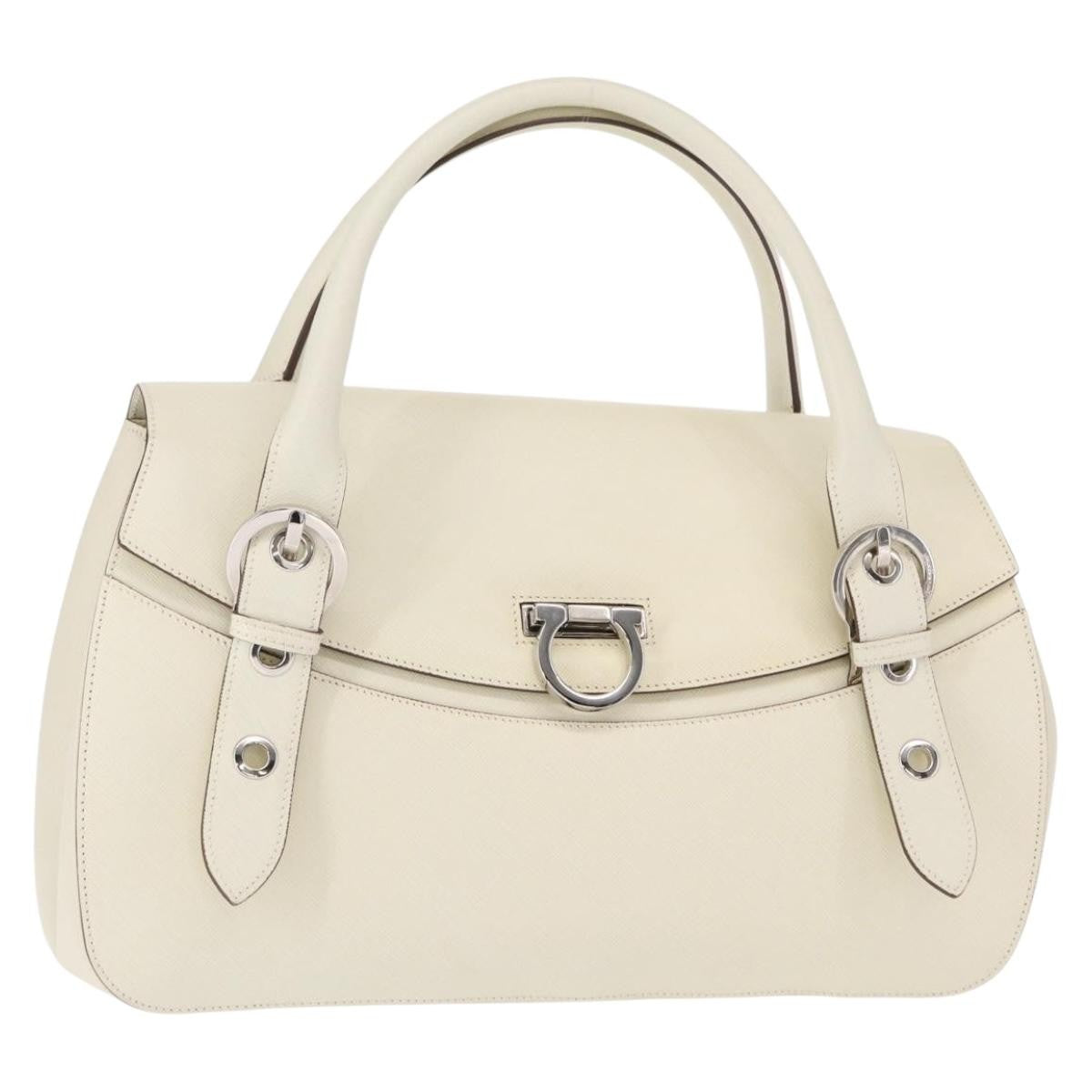 Salvatore Ferragamo Gancini Shoulder Bag Leather Product Image