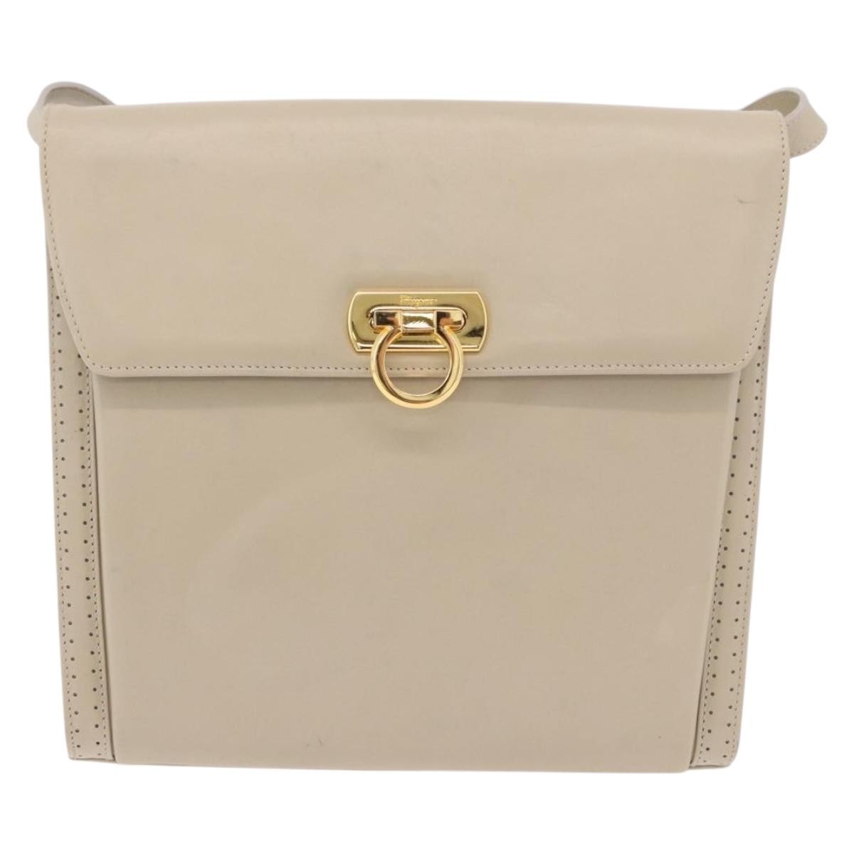 Salvatore Ferragamo Gancini Leather Product Image