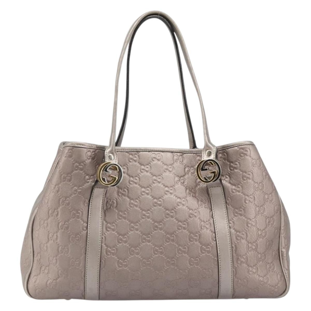 Gucci Twins Tote Guccissima Leather Large