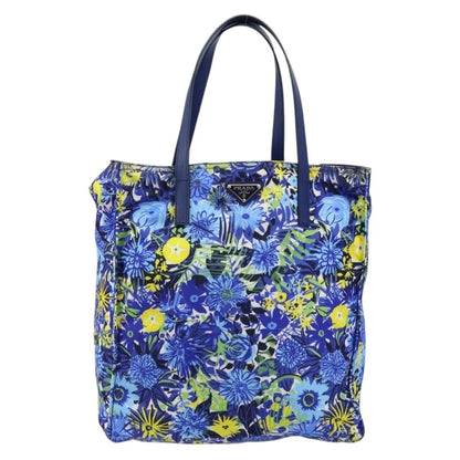 Prada Floreal Tote Printed Tessuto Large