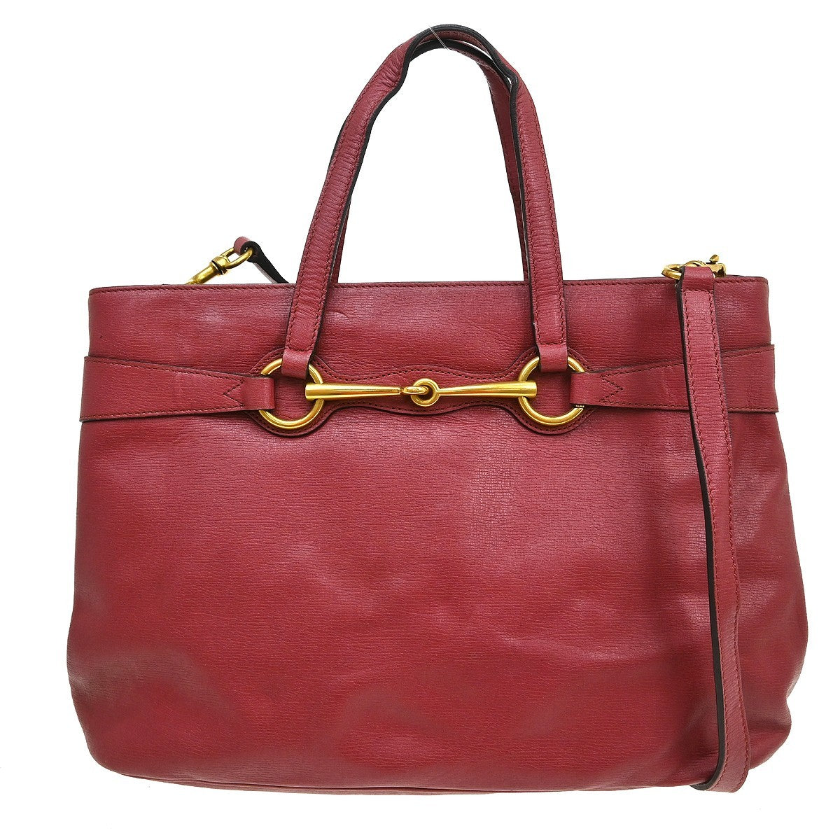 Gucci Bright Bit Convertible Tote Leather Medium