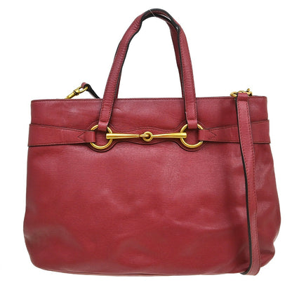 Gucci Bright Bit Convertible Tote Leather Medium