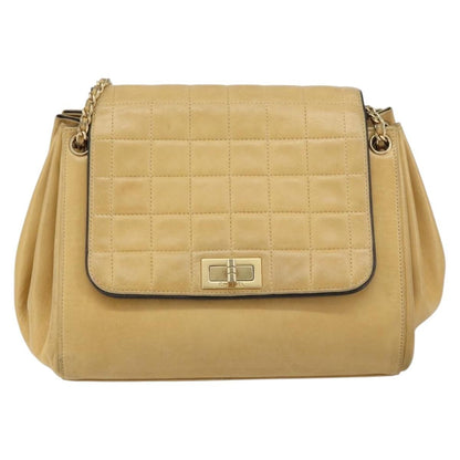 Chanel Chocolate Bar Accordion Reissue Flap Bag Quilted Lambskin Small