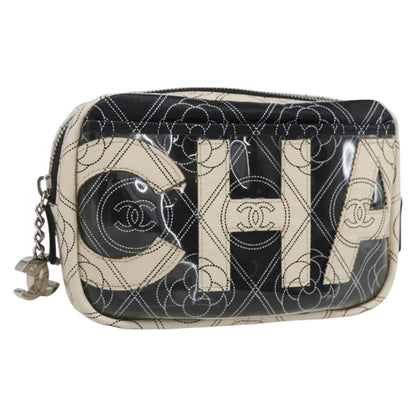 Chanel Logo Camera Case Clutch Printed Coated Canvas Product Image