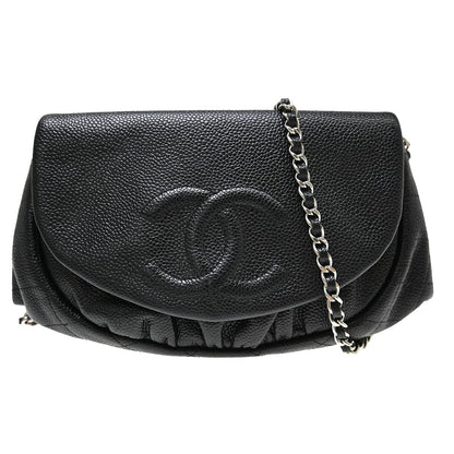 Chanel Half Moon Wallet on Chain Caviar Product Image