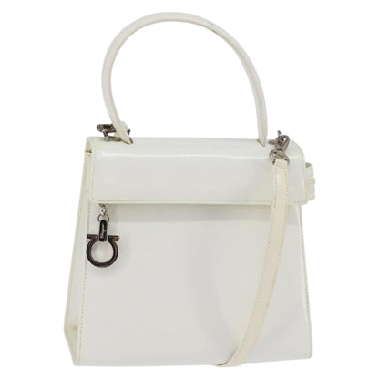 Salvatore Ferragamo Gancini handbag Patent leather Product Image